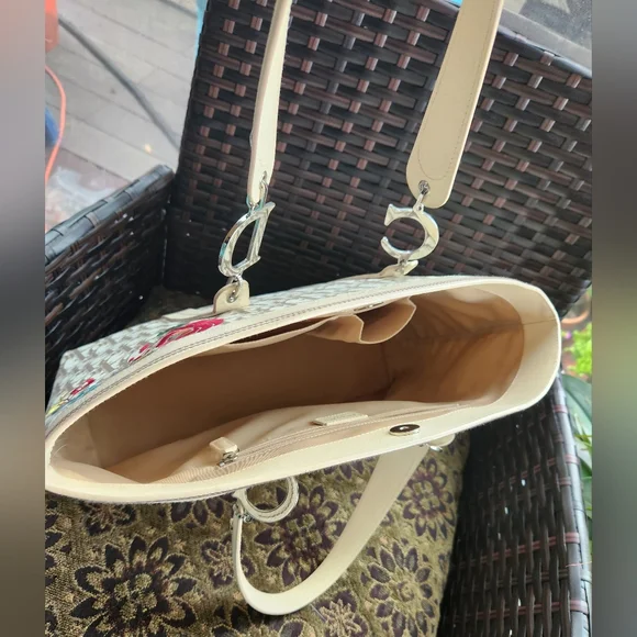 CHRISTIAN DIOR Y2K Brown Canvas Diorissmo Embroidery John Galliano Ltd Ed Purse - Picture 5 of 16